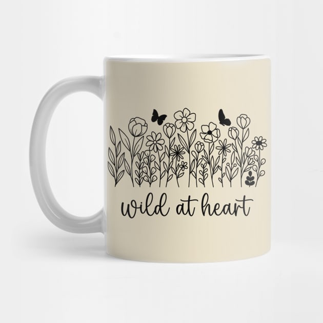 Wildflowers - Wild At Heart by Whimsical Frank